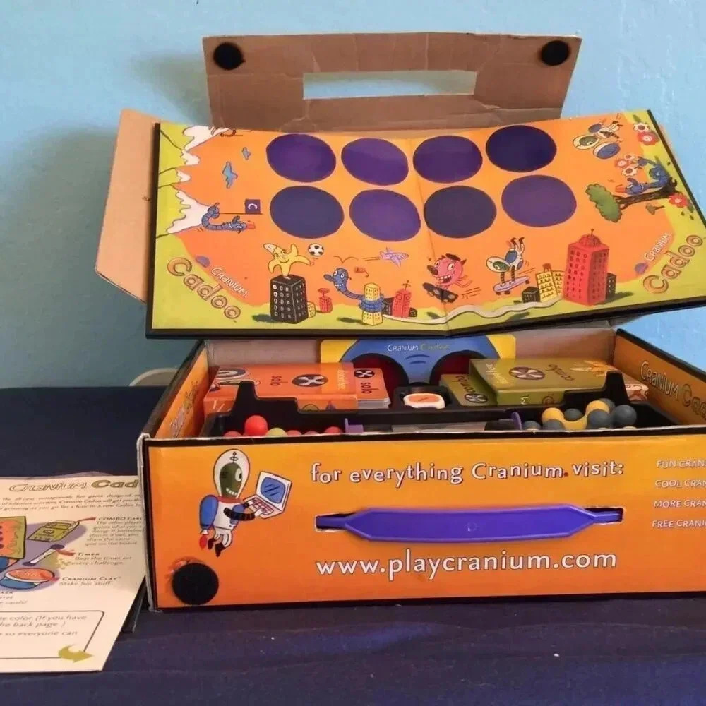 COPY - CRANIUM CADOO for Kids Ages 7+ Sculpt Clues, Act, Sketch, Solve Puzzles … - Picture 6 of 8